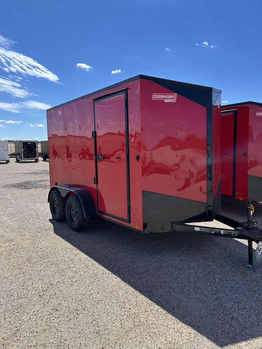 6X12 6X12 V NOSE ENCLOSED STD RAMP DOOR 7K BY CARRY ON Image 3