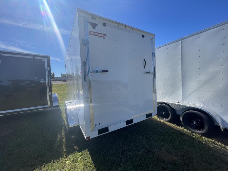 7X14 7X14 V NOSE ENCLOSED STD RAMP DOOR 7K BY CARRY ON Image 2