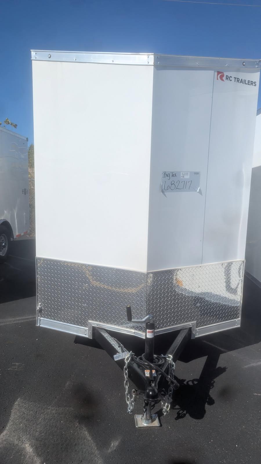 RDLX RDLX 6 x 12 TA FLAT TOP WEDG ENCLOSED TRAILER BY RC Image 0