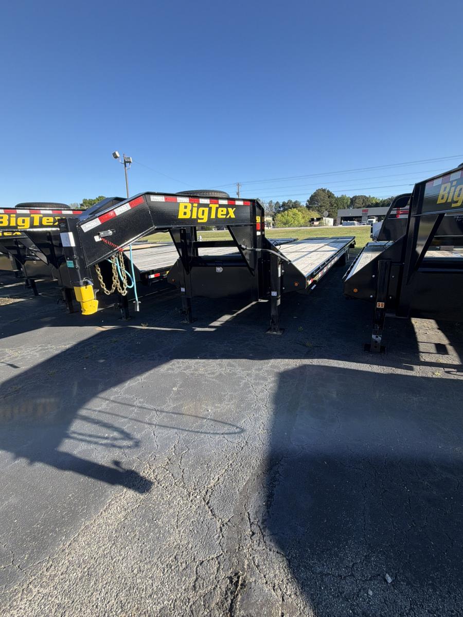 Big Tex 22GN, Gooseneck, 102″ x 40′, 23.9K, Dovetail, Mega Ramps Image 0