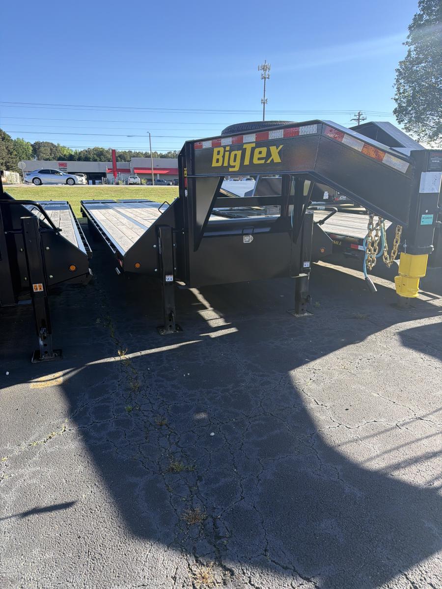 Big Tex 22GN, Gooseneck, 102" x 40', 23.9K, Dovetail, Mega Ramps Image 4