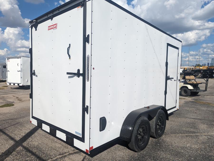 7X14 7X14 V NOSE ENCLOSED STD RAMP DOOR 7K BY CARRY ON Image 1