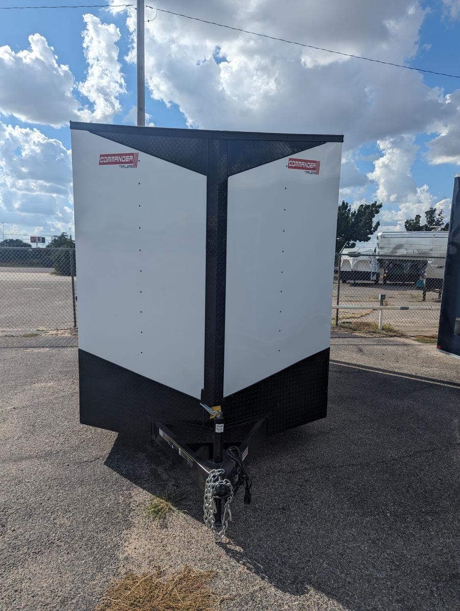 7X14 7X14 V NOSE ENCLOSED STD RAMP DOOR 7K BY CARRY ON Image 2