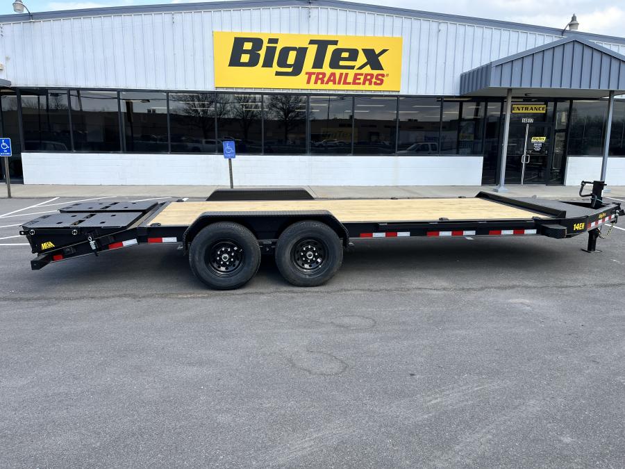 Big Tex 14EH, Equipment, 83" x 20', 15.4K, Dovetail, Mega Ramps, X-Series Image 3