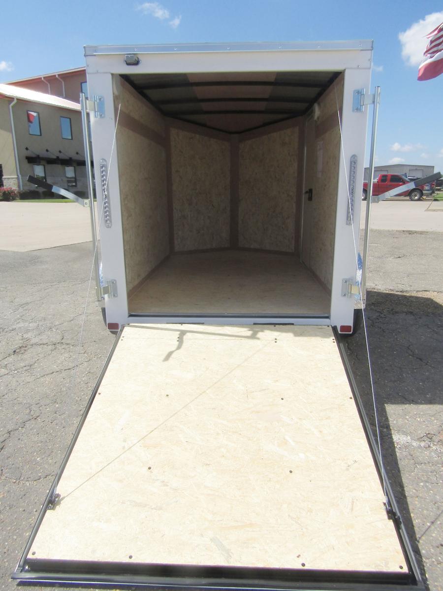 COMMANDER 5X8 V NOSE ENCLOSED, RAMP #01845 Image 3
