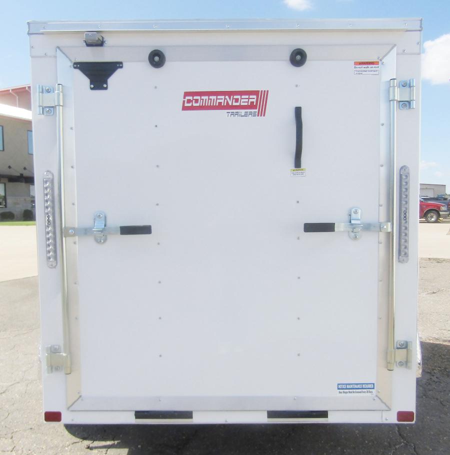 COMMANDER 5X8 V NOSE ENCLOSED, RAMP #01845 Image 4