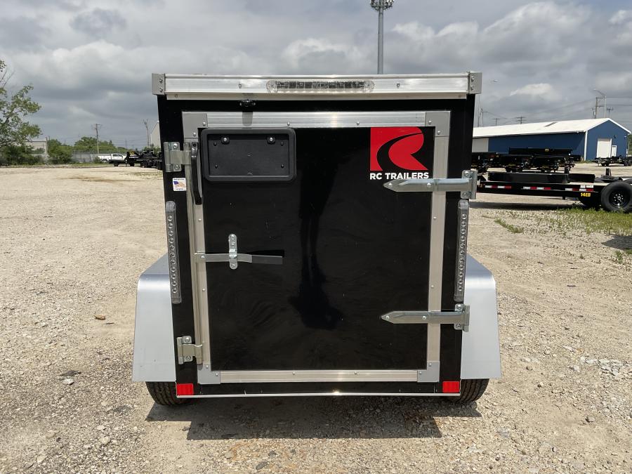 RDLX RDLX 4 x 6 SA FLAT TOP WEDG ENCLOSED TRAILER BY RC Image 3