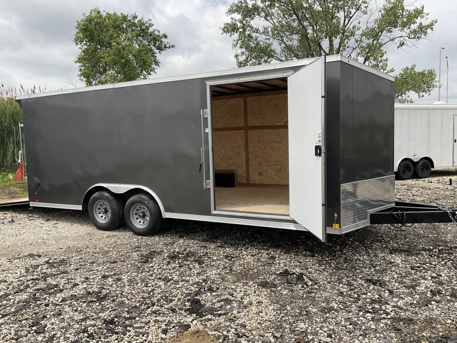 RDLX RDLX 85 x 20 TA FLAT TOP WED ENCLOSED TRAILER BY RC Image 2