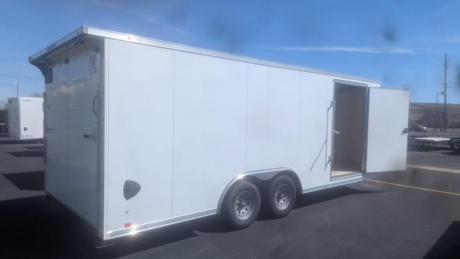 RDLX RDLX 85 x 20 TA FLAT TOP WED ENCLOSED TRAILER BY RC Image 4