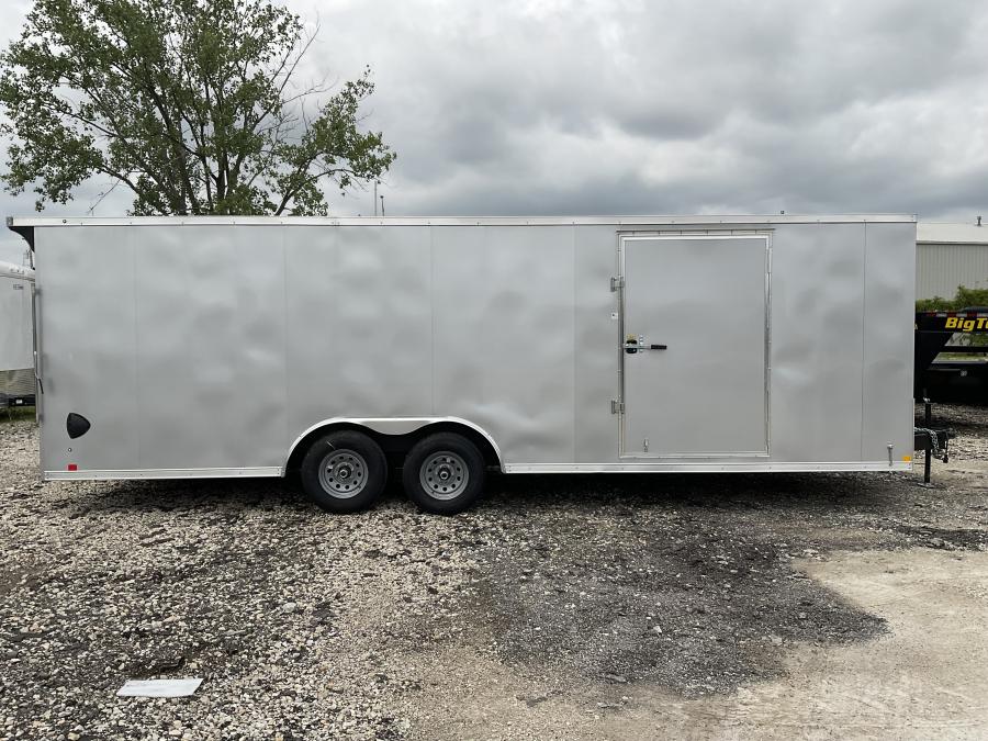 RDLX RDLX 85 x 24 TA FLAT TOP WED ENCLOSED TRAILER BY RC Image 1