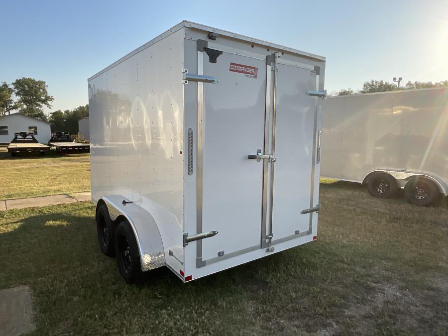 6X12 6X12 V NOSE ENCLOSED STD RAMP DOOR 7K BY CARRY ON Image 3