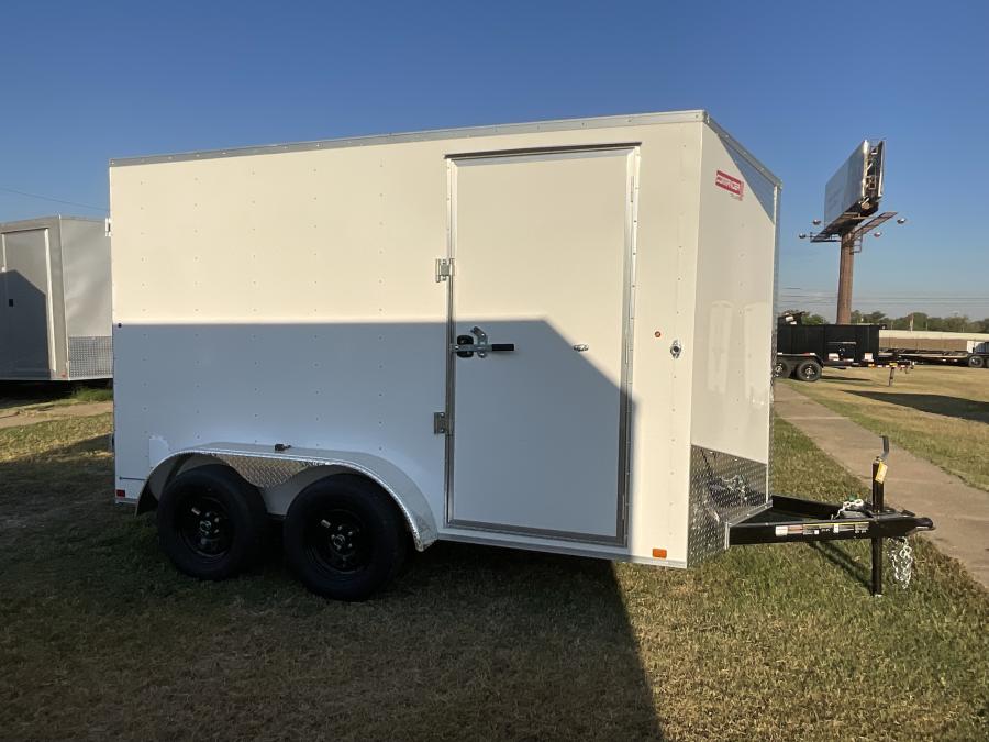 6X12 6X12 V NOSE ENCLOSED STD RAMP DOOR 7K BY CARRY ON Image 4