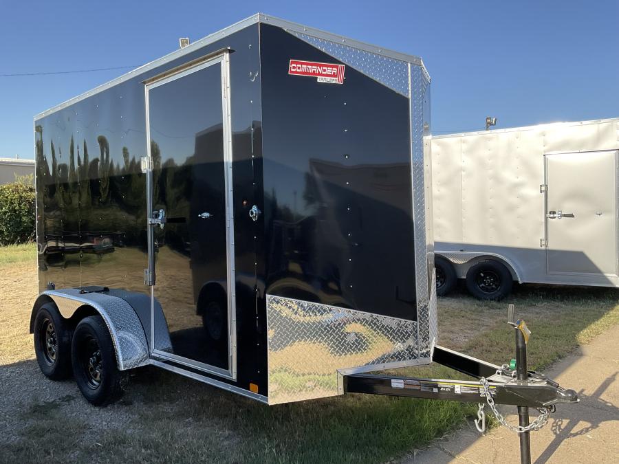 7X14 7X14 V NOSE ENCLOSED STD RAMP DOOR 7K BY CARRY ON Image 0