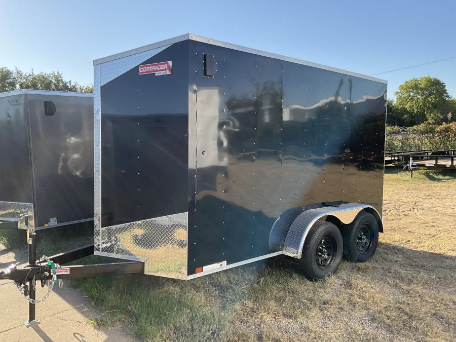 7X14 7X14 V NOSE ENCLOSED STD RAMP DOOR 7K BY CARRY ON Image 1