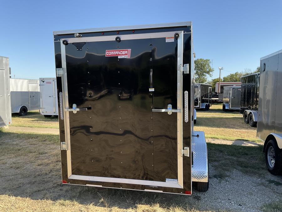 7X14 7X14 V NOSE ENCLOSED STD RAMP DOOR 7K BY CARRY ON Image 2