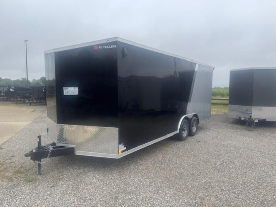 RDLX RDLX 85 x 20 TA FLAT TOP WED ENCLOSED TRAILER BY RC Image 0