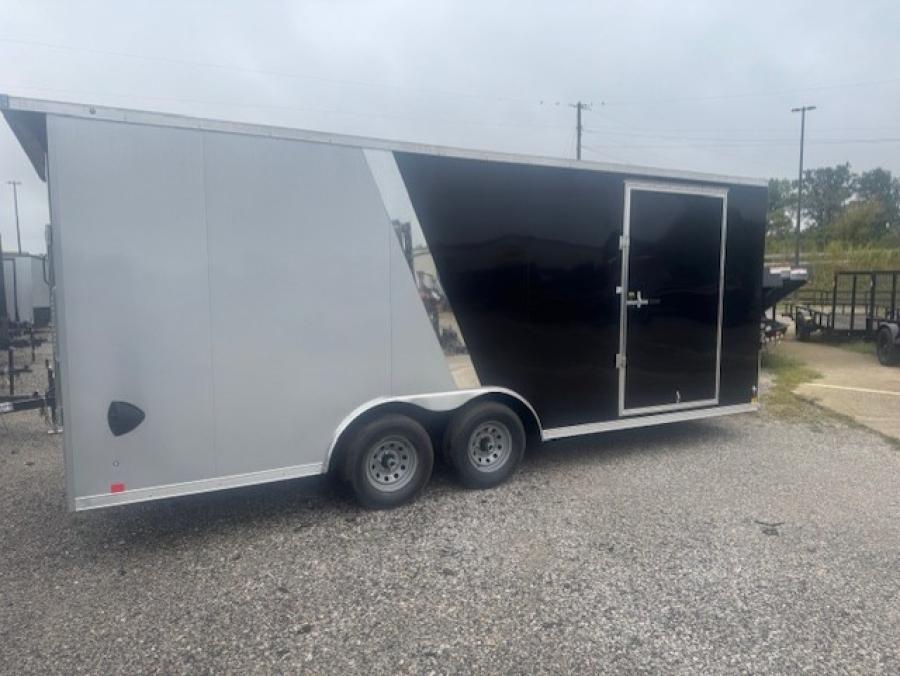 RDLX RDLX 85 x 20 TA FLAT TOP WED ENCLOSED TRAILER BY RC Image 4