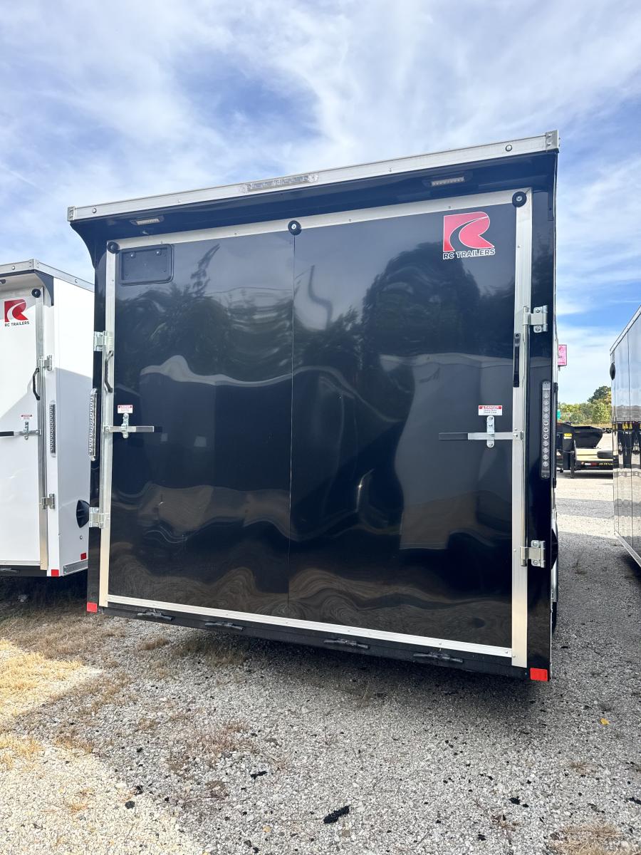 RDLX RDLX 85 x 20 TA FLAT TOP WED ENCLOSED TRAILER BY RC Image 1