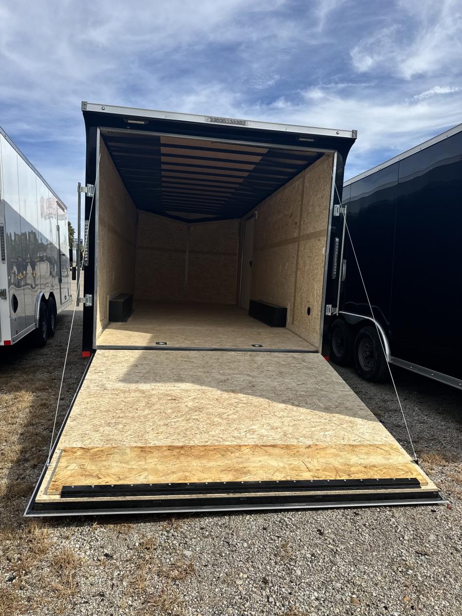 RDLX RDLX 85 x 20 TA FLAT TOP WED ENCLOSED TRAILER BY RC Image 2