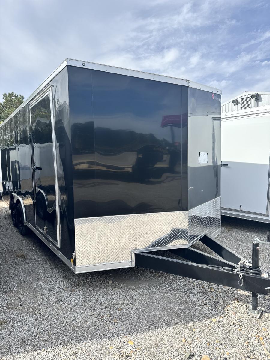 RDLX RDLX 85 x 20 TA FLAT TOP WED ENCLOSED TRAILER BY RC Image 1
