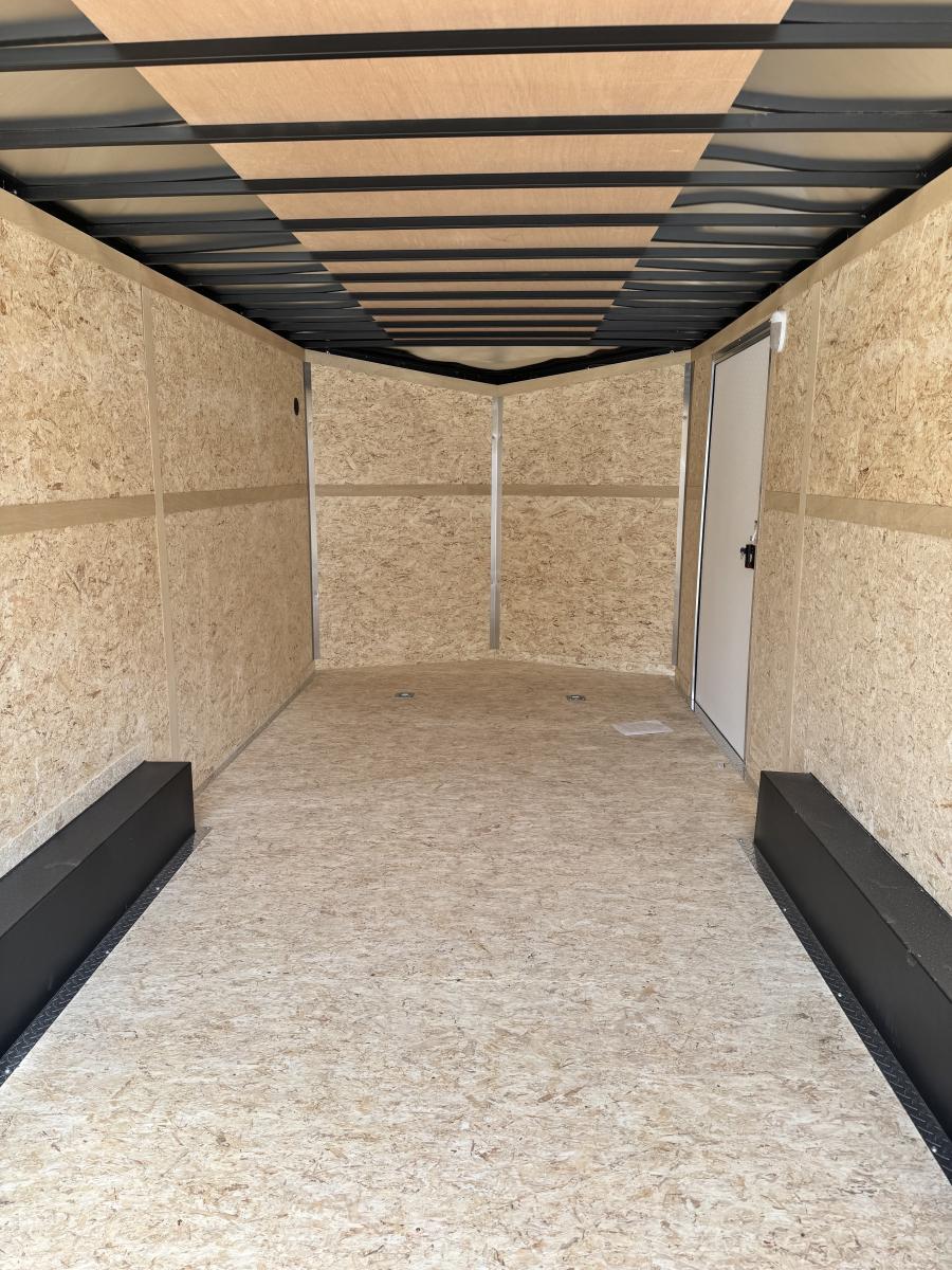RDLX RDLX 85 x 20 TA FLAT TOP WED ENCLOSED TRAILER BY RC Image 4