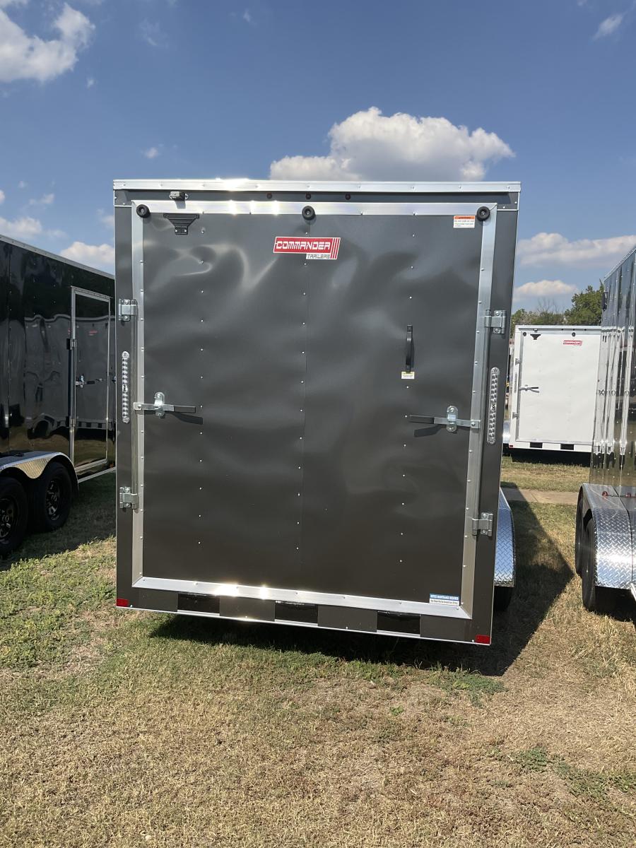 7X16 7X16 V NOSE ENCLOSED STD RAMP DOOR 7K BY CARRY ON Image 1