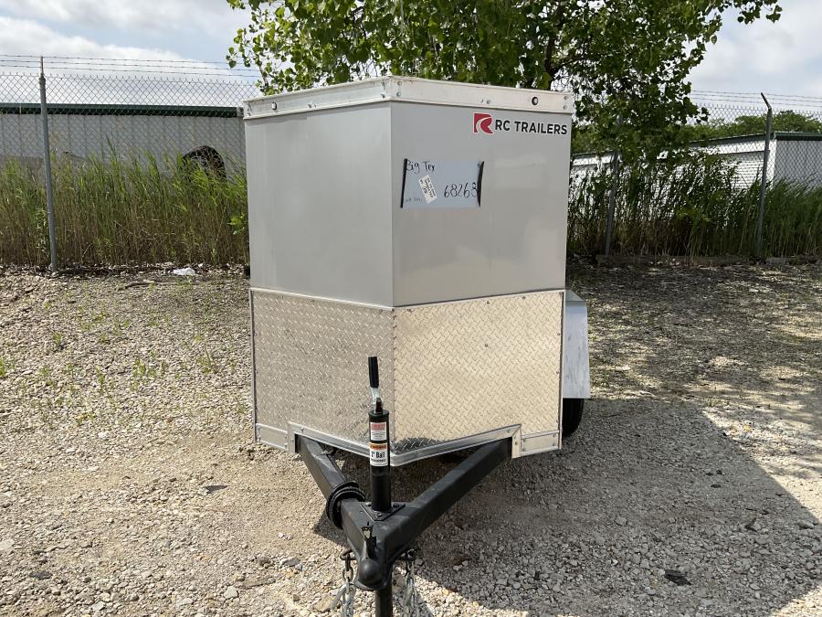 RDLX RDLX 4 x 6 SA FLAT TOP WEDG ENCLOSED TRAILER BY RC Image 0