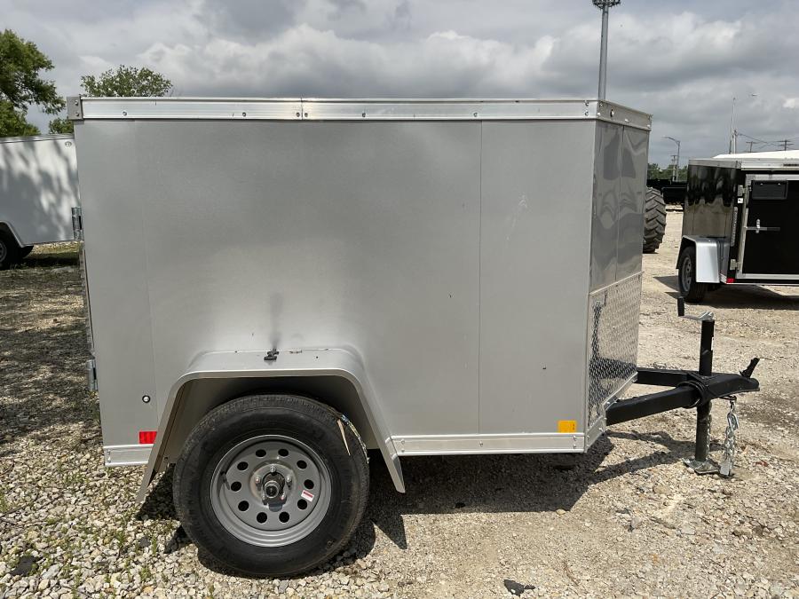 RDLX RDLX 4 x 6 SA FLAT TOP WEDG ENCLOSED TRAILER BY RC Image 1