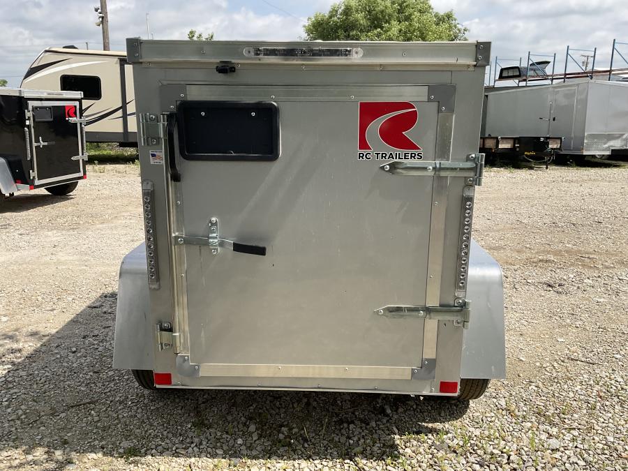 RDLX RDLX 4 x 6 SA FLAT TOP WEDG ENCLOSED TRAILER BY RC Image 2