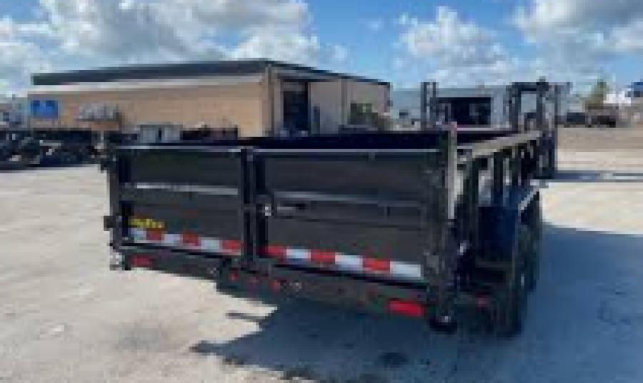 Big Tex 14LP, Dump, 83" x 16', 14K, 4' Sides Image 1