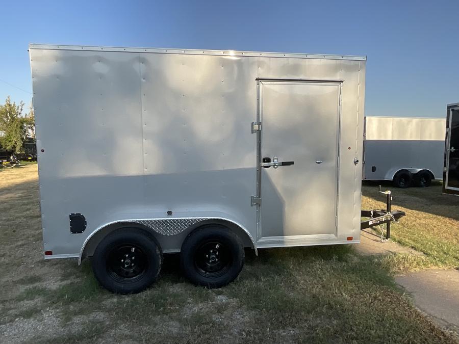 6X12 6X12 V NOSE ENCLOSED STD RAMP DOOR 7K BY CARRY ON Image 3