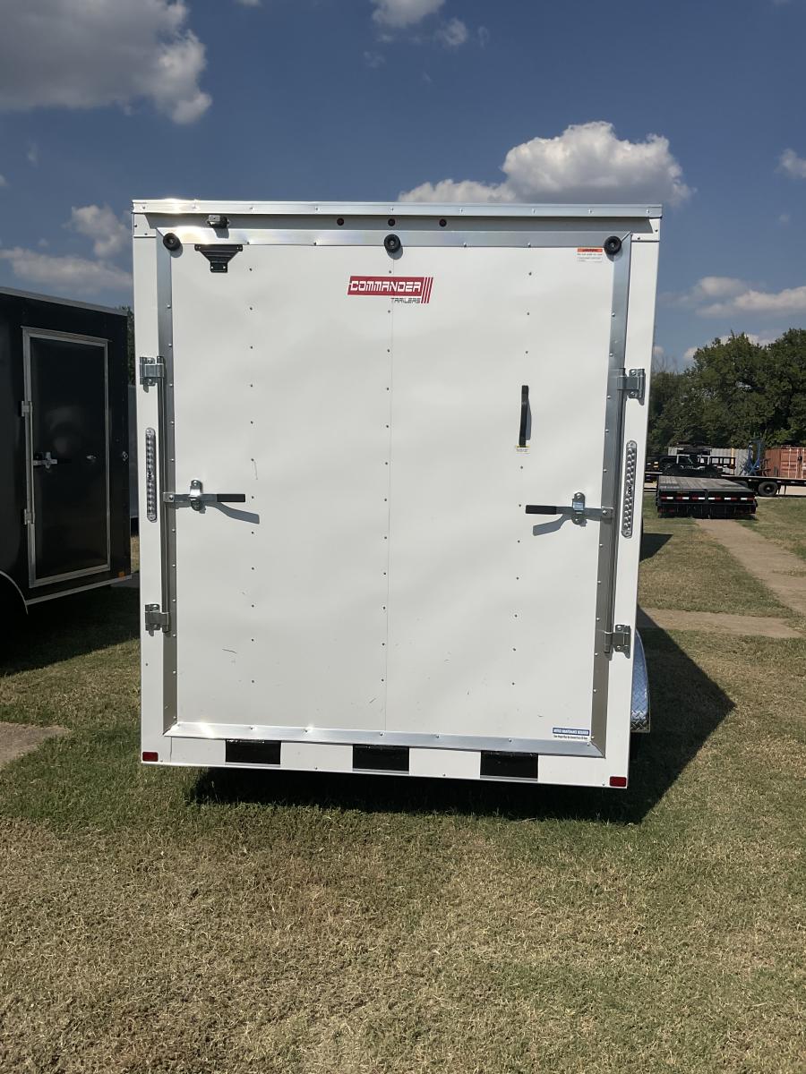 7X14 7X14 V NOSE ENCLOSED STD RAMP DOOR 7K BY CARRY ON Image 3