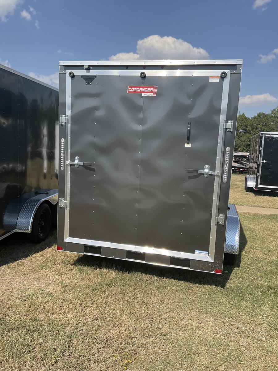 7X14 7X14 V NOSE ENCLOSED STD RAMP DOOR 7K BY CARRY ON Image 1