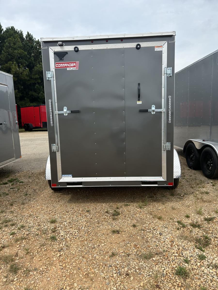 6X12 6X12 V NOSE ENCLOSED STD RAMP DOOR 7K BY CARRY ON Image 2