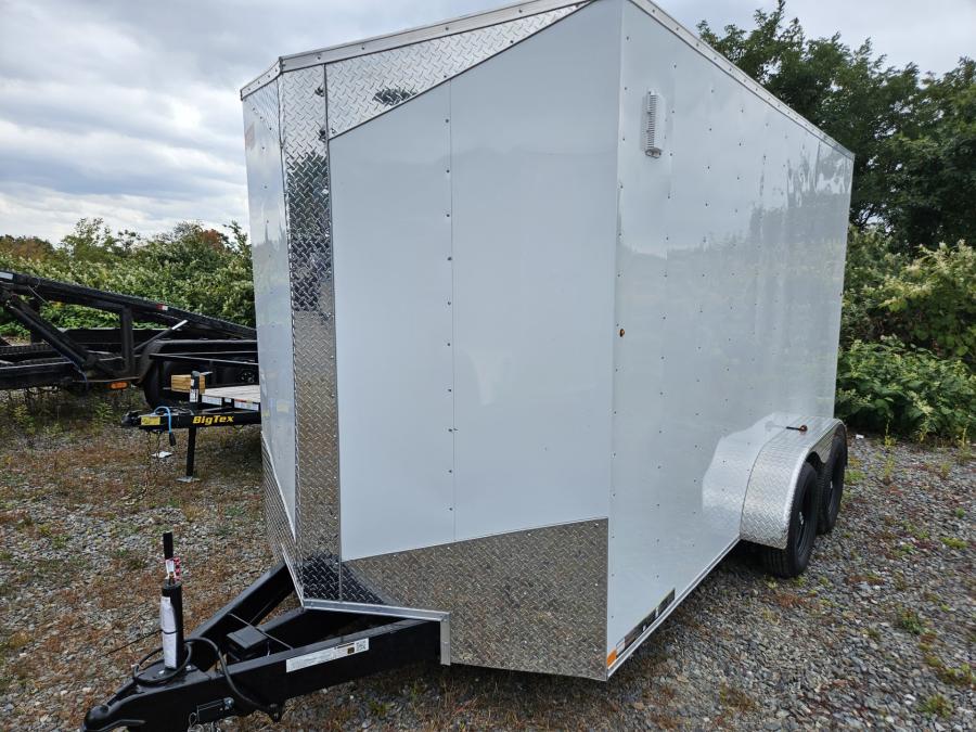 7X14 7X14 V NOSE ENCLOSED STD RAMP DOOR 7K BY CARRY ON Image 0