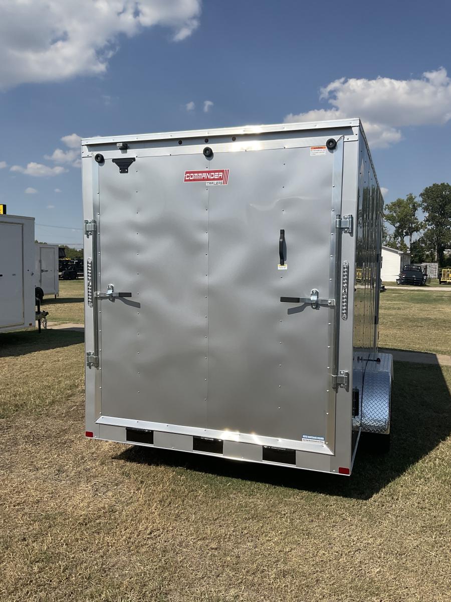 7X16 7X16 V NOSE ENCLOSED STD RAMP DOOR 7K BY CARRY ON Image 2