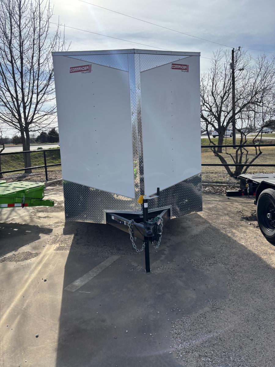 7X14 7X14 V NOSE ENCLOSED STD RAMP DOOR 7K BY CARRY ON Image 0