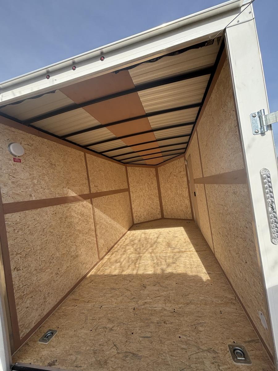 7X14 7X14 V NOSE ENCLOSED STD RAMP DOOR 7K BY CARRY ON Image 2