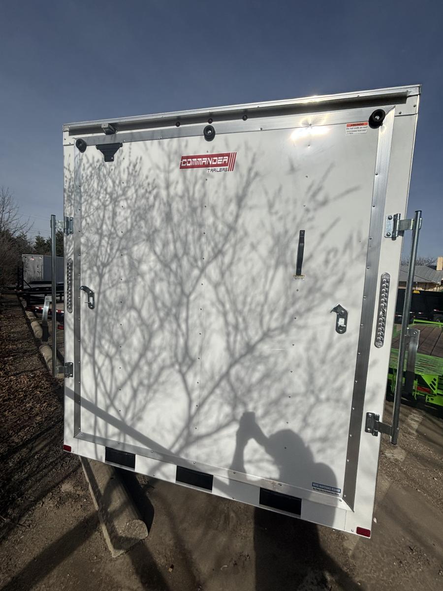 7X14 7X14 V NOSE ENCLOSED STD RAMP DOOR 7K BY CARRY ON Image 3