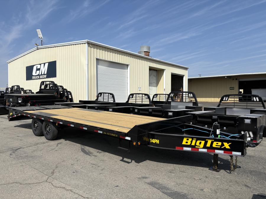 Big Tex 14PH, Pintle, 102" x 20', 15.9K, Dovetail, Mega Ramps Image 0