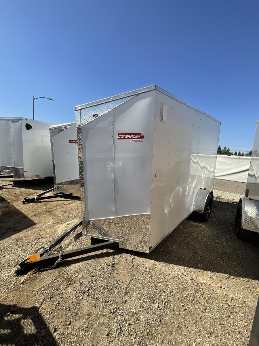 6X12 6X12 V NOSE ENCLOSED STD RAMP DOOR 7K BY CARRY ON Image 0