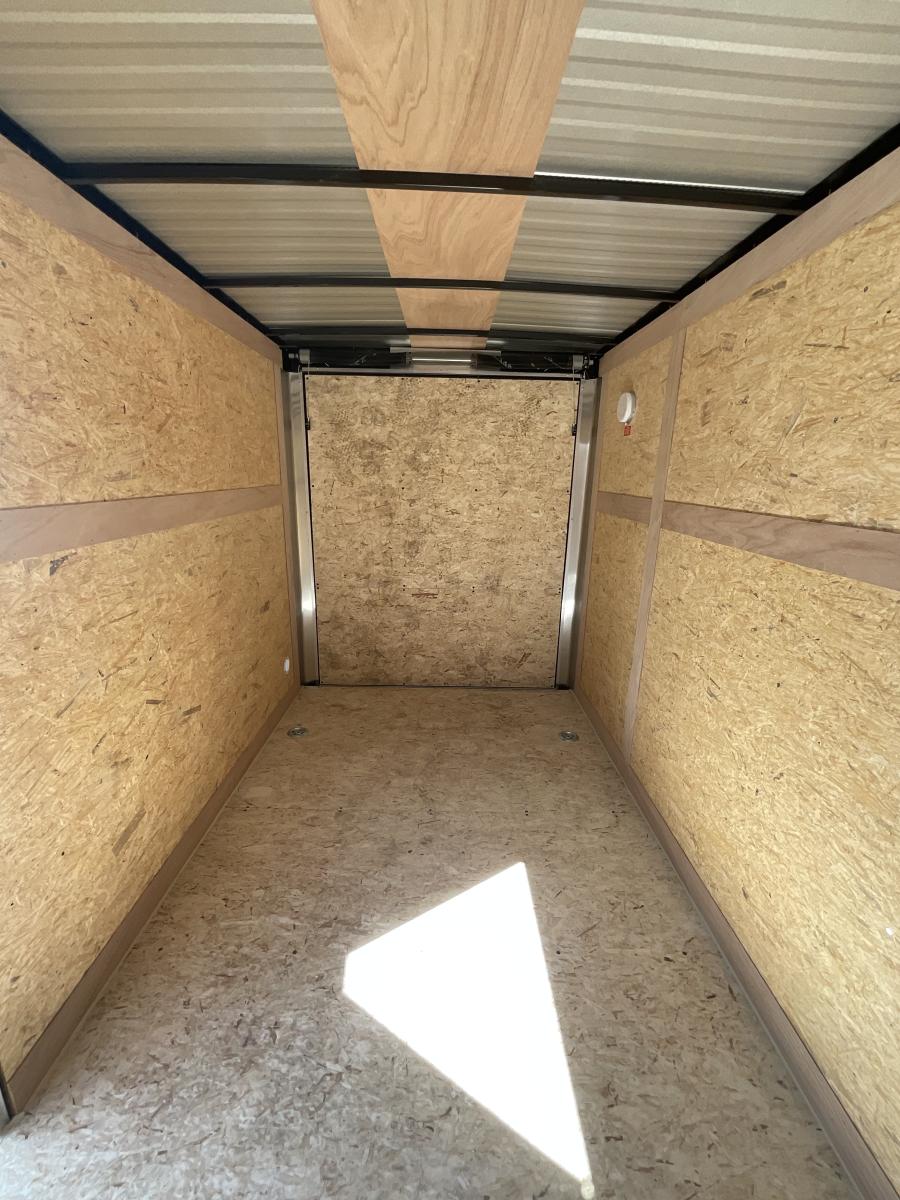 6X12 6X12 V NOSE ENCLOSED STD RAMP DOOR 7K BY CARRY ON Image 2