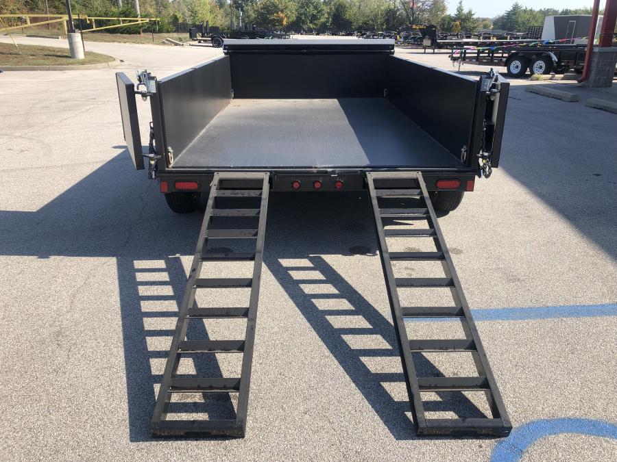 B-Wise DLP, Dump, 82" x 12', Hydraulic jack, 9.9K Image 2