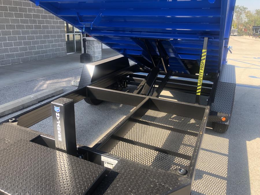 B-Wise DLP, Dump, 82" x 14', Hydraulic jack, 15.4K Image 5