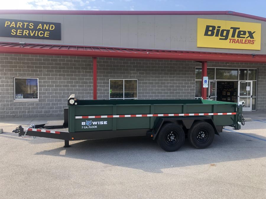 B-Wise DLP, Dump, 82" x 16', Hydraulic jack, 15.4K Image 1