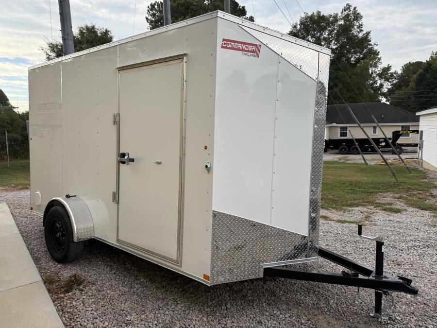 6X12 6X12 V NOSE ENCLOSED STD RAMP DOOR 7K BY CARRY ON Image 1