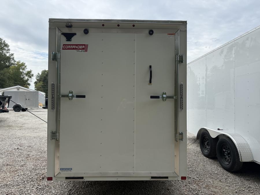 6X12 V NOSE ENCLOSED STD RAMP DOOR 7K BY CARRY ON Image 2