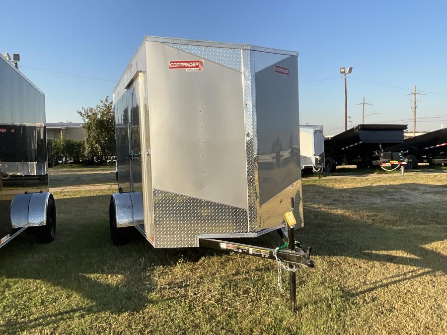 6X10 6X10 V NOSE ENCLOSED STD RAMP DOOR 3K BY CARRY ON Image 0