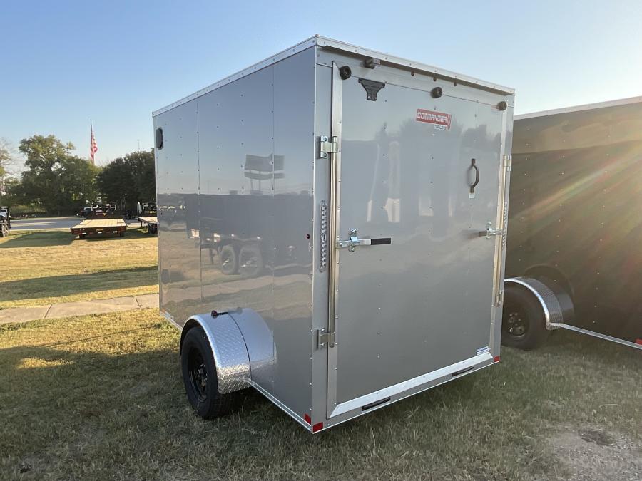 6X10 6X10 V NOSE ENCLOSED STD RAMP DOOR 3K BY CARRY ON Image 1