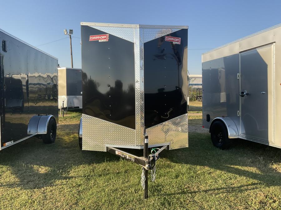 6X10 6X10 V NOSE ENCLOSED STD RAMP DOOR 3K BY CARRY ON Image 0